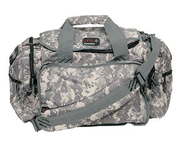 Large Range Bag w/Lift Ports & 4 ammo Dump Cups Fall Digital
